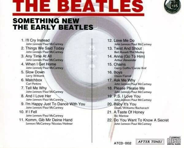 The Beatles Something New & The Early Beatles CD 1 Disc 22 Tracks F/S