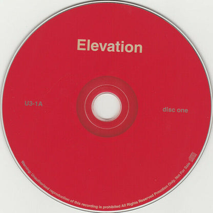 U2 2001 Live Elevation 2CD Florida London Minnesota