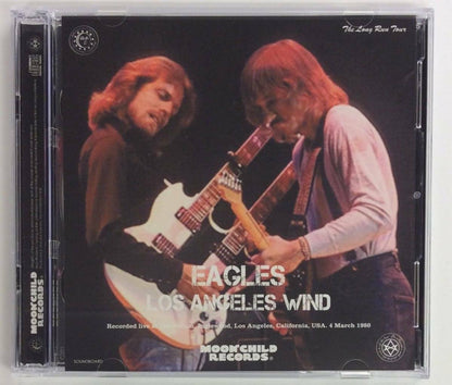 Eagles Los Angeles Wind 1980 CD 2 Discs Set The Long Run Tour Moonchild Music