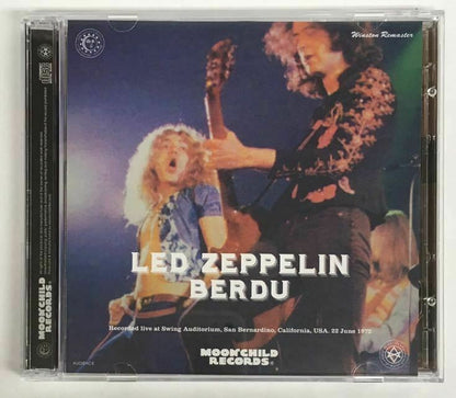 Led Zeppelin Berdu 1972 Winston Remasters 2CD Moonchild Records