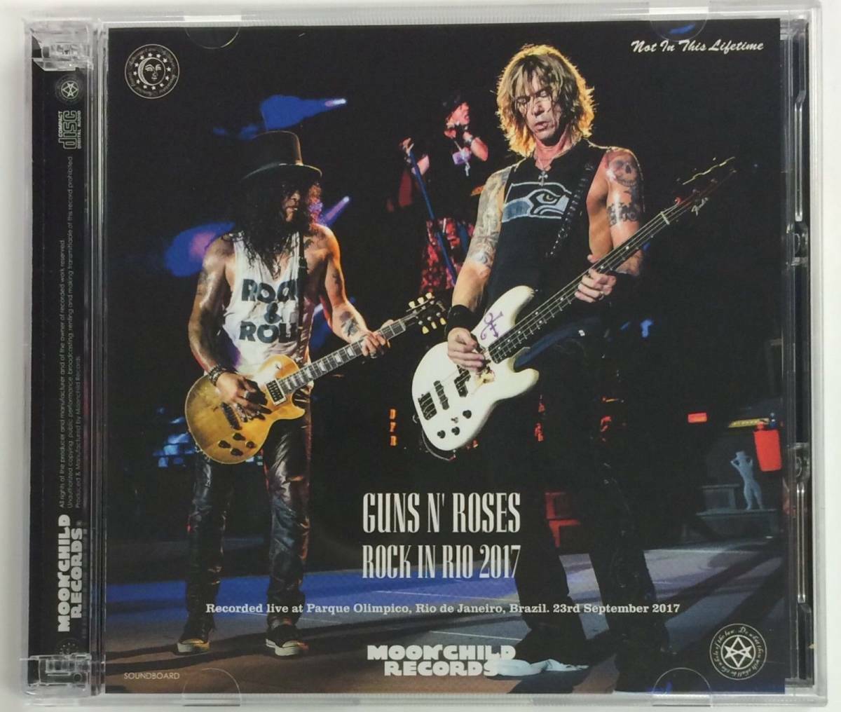 Guns 'N' Roses Rock In Rio 2017 Soundboard 3CD Moonchild