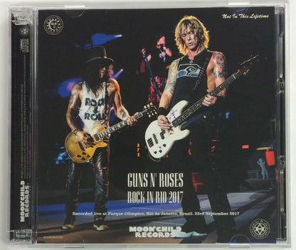 Guns 'N' Roses Rock In Rio 2017 Soundboard 3CD Moonchild