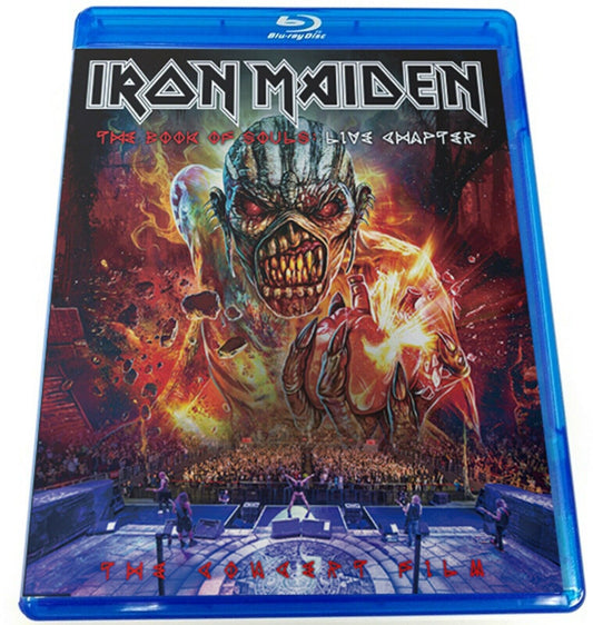 Iron Maiden / The Book Of Souls Live Chapter Concert Film Blu-ray 16 Tracks (1BDR) Pro shot