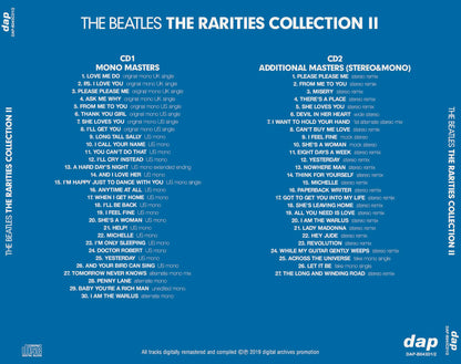 The Beatles The Rarities Collection 1 & 2 Original Analog Masters CD 4 Discs Set