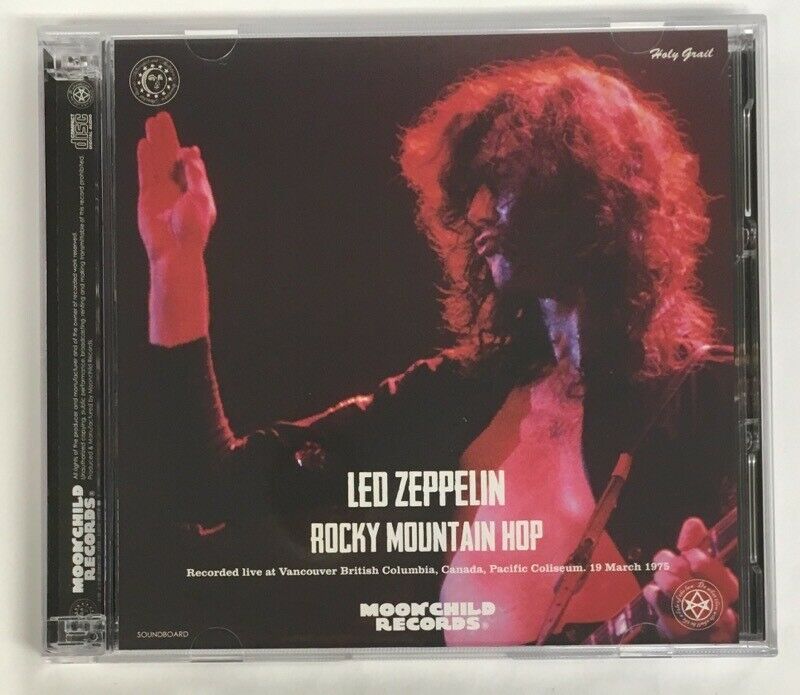 Led Zeppelin Rocky Mountain Hop 1975 3CD Soundboard Moonchild
