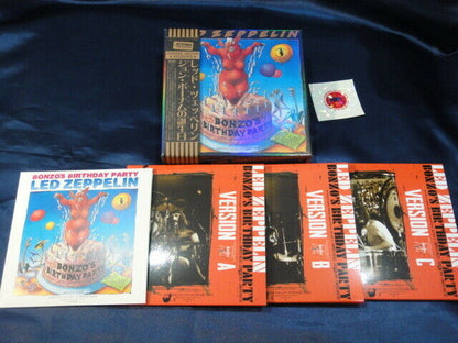 Led Zeppelin Bonzo's Birthday Party Black Hologram Box Version 9CD+2CD Set Music