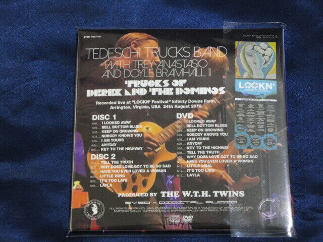 Tedeschi Trucks Band with Trey Anastasio / Trucks Of Derek And The Dominos 2CD 1DVD Set Empress Valley