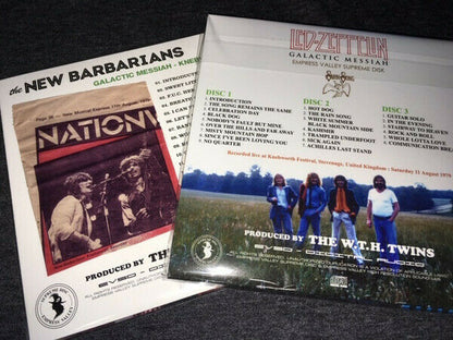 Led Zeppelin Galactic Messiah Knebworth 1979 Empress Valley 4CD Box set