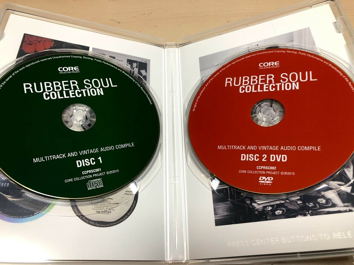 The Beatles Rubber Soul Collection 2016 1CD 1DVD Set Music Rock Pops Japan F/S