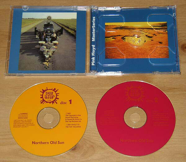 Pink Floyd Northern Old Sun 1971 Copenhagen Denmark CD 2 Discs 8 Tracks Music