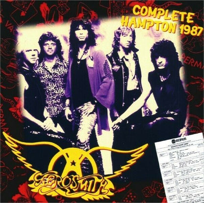 Aerosmith Complete Hampton 1987 November 16  Virginia CD 2 Discs Set Music