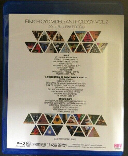 Pink Floyd Dark Side Of The Moon Atom Heart Mother Endless River Blu-ray 5 Discs