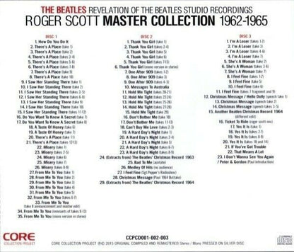 The Beatles Roger Scott Master Collection 1962-1965 CD 3 Discs 87 Tracks Music