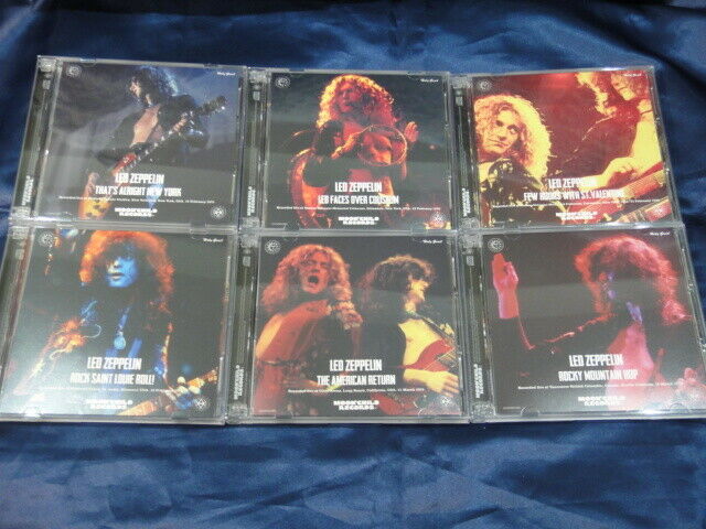 Led Zeppelin Moonchild Records 6 Title CD 18 Discs Set Soundboard