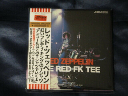 Led Zeppelin The Red FK Tee CD 2 Discs 12 Tracks Empress Valley Hard Rock Music