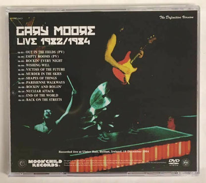 Gary Moore Live 1984 DVD 1 Disc 12 Tracks Moonchild Records Moonchild F/S