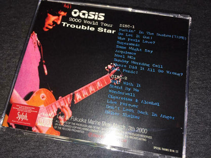 Oasis Trouble Star 2000 Fukuoka Marine Messe CD 2 Discs 17 Tracks Rock Music F/S
