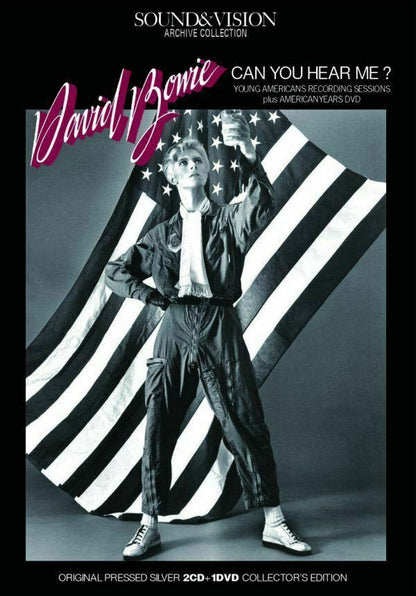 David Bowie Can You Hear Me? 1974-1975 YOUNG AMERICANS RECORDING SESSIONS plus AMERICAN YEARS DVD (2CD+1DVD)