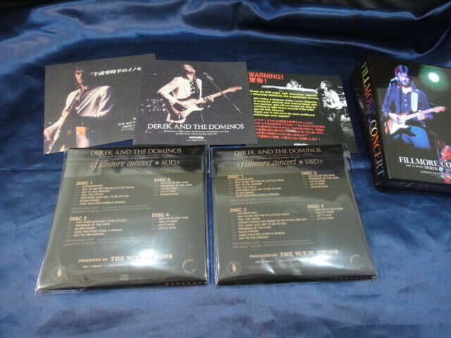 Derek And The Dominos Fillmore Concert 1970 CD 8 Discs 25 Tracks Empress Valley