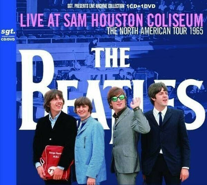 The Beatles Sam Houston Coliseum 1965 1 CD 1 DVD 2 Discs Set Music Sgt Label F/S