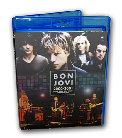 Bon Jovi 2000-2001 Crush One Wild Night Live Collection 1Blu-ray 79 Tracks Music