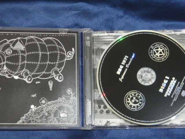 Led Zeppelin BBC 1971 B Cover CD 2 Discs 13 Tracks Moonchild Records Music Rock