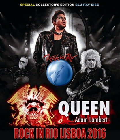 Queen + Adam Lambert / Rock In Rio Lisboa 2016 Blu-ray 1BDR