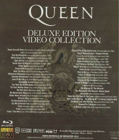 Queen Primevision Original 4 Blu-ray Set Alternate Flex Deluxe Video Collection