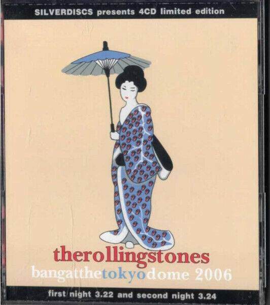 The Rolling Stones Bangat The Tokyo Dome March 22 24 2006 CD 4 Discs Set Music