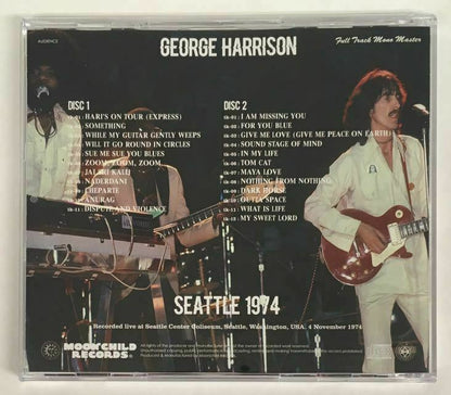 George Harrison Seattle 1974 CD 2 Discs Set Full Tracks Mono Master Moonchild