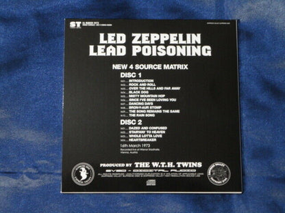Led Zeppelin Lead Poisoning 2CD 14 Tracks Empress Valley