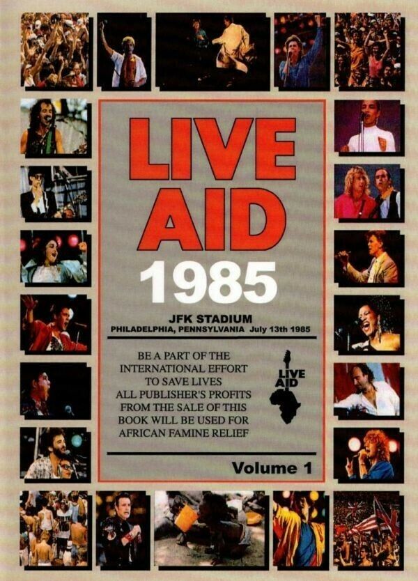 V.A. Various Artists / Live AID JFK Stadium Philadelphia 1985 Vol.1-4 Set (4DVDR)