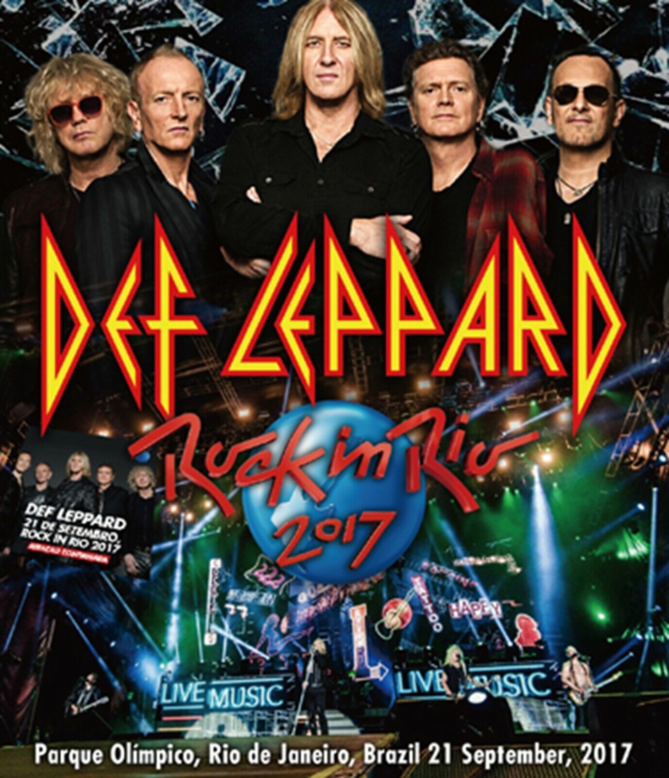 Def Leppard Rock In Rio Brasil 2017 Blu-ray 1BDR
