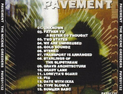 Pavement The Nicene Greeders 1997 Japan Performance CD 1 Disc 15 Tracks Rock F/S