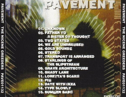 Pavement The Nicene Greeders 1997 Japan Performance CD 1 Disc 15 Tracks Rock F/S