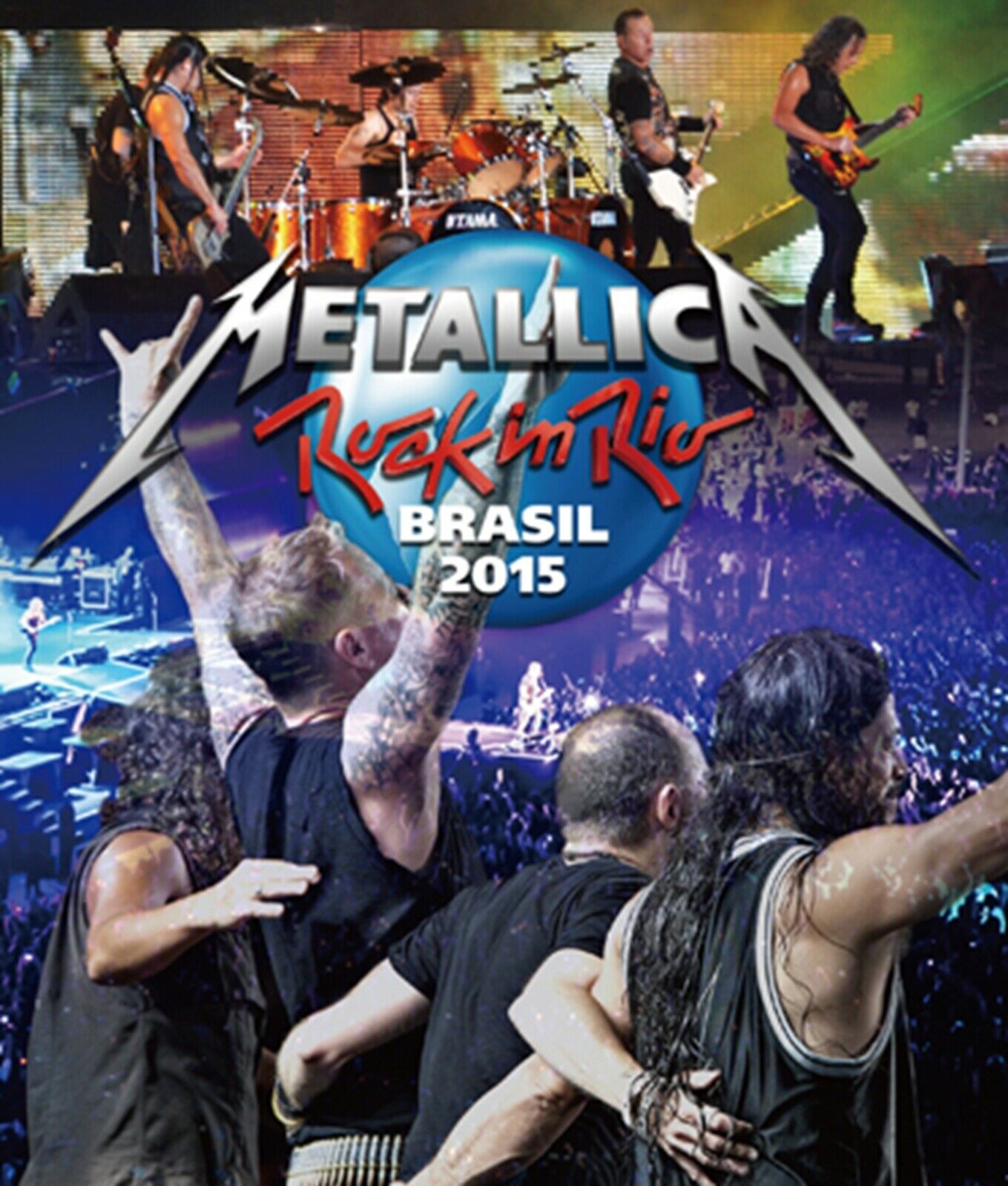 Metallica Rock In Rio Brasil 2015 September 19 Blu-ray 1 Disc 22 Tracks Music