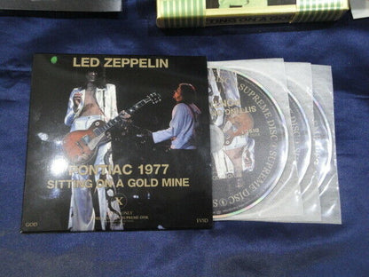 Led Zeppelin Sitting On A Gold Mine 1977 9CD Box Empress Valley