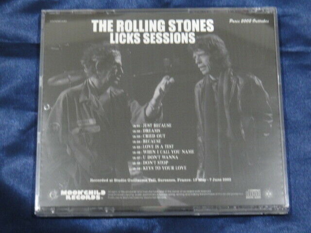 The Rolling Stones Licks Sessions A Cover 1CD Moonchild Records
