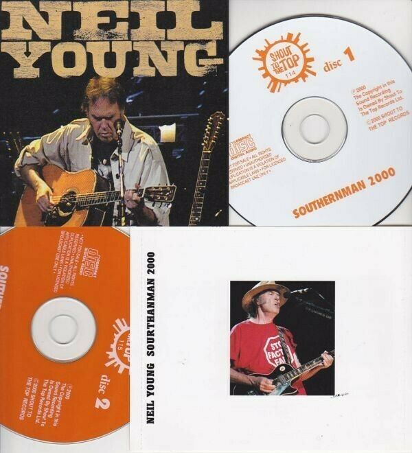 Neil Young Sourthanman 2000 Virginia Beach CD 2 Discs 20 Tracks Music Rock Pops