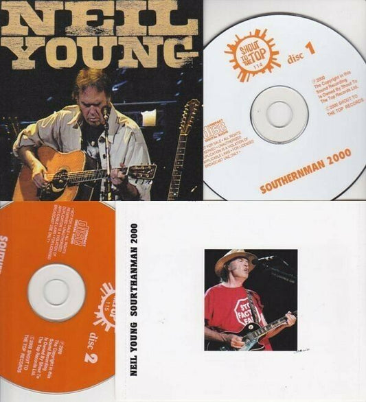 Neil Young Sourthanman 2000 Virginia Beach CD 2 Discs 20 Tracks Music Rock Pops