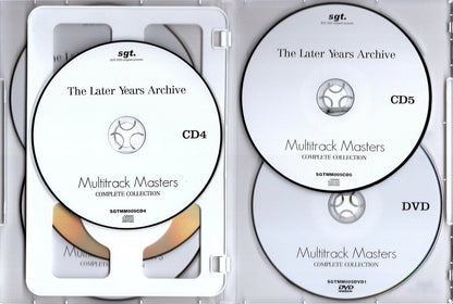 The Beatles The Later Years Archive Multitrack Masters 5 CD 1 DVD Set