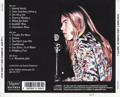 The Allman Brothers Band / You Don't Like Ramblin' Jam Part-1 (3CD)