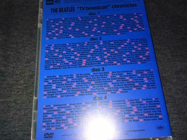 The Beatles TV Broadcast Chronicles DVD 4 Discs 230 Tracks GreenApple Music Rock