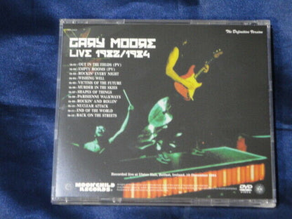 Gary Moore Live 1984 DVD 1 Disc 12 Tracks Moonchild Records Moonchild F/S