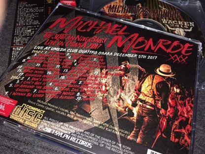 Michael Monroe 30th Anniversary Live In Osaka 2017 2CD 28 Tracks