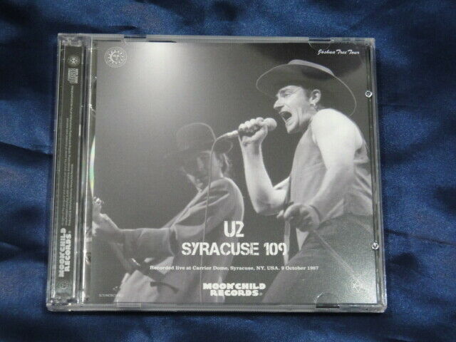 U2 / Syracuse 109 Joshua Tree Tour 1987 2CD Soundboard Moonchild Records
