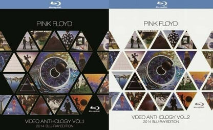Pink Floyd Video Anthology Vol. 1 Vol. 2 Blu-ray 2BDR Set 2014
