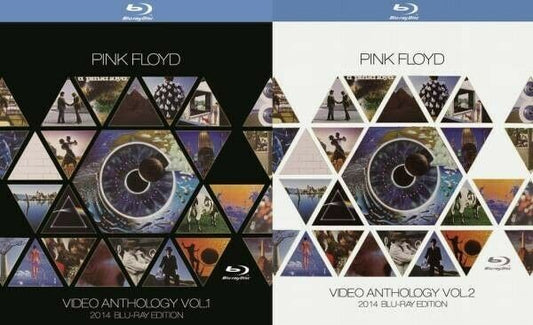 Pink Floyd Video Anthology Vol. 1 Vol. 2 Blu-ray 2BDR Set 2014