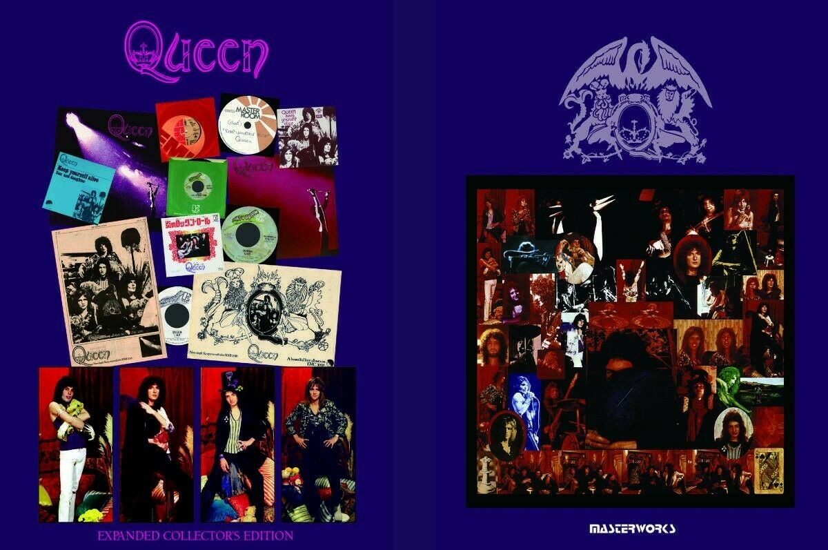 Queen Expanded Collector's Edition New Remasters 2CD 1DVD Set