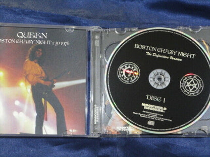 Queen Boston Crazy Night 1976 Definitive Version 2CD Moonchild Records